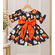 Spooky Halloween Ghost Dress for Baby Girl Toddler - Custom Pumpkin Halloween Puff Sleeve Dress