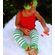 Strawberry Barefoot Sandals for Baby Girls - Baby Barefoot Sandals