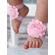 Strawberry Barefoot Sandals for Baby Girls - Baby Barefoot Sandals
