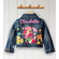 Strawberry Shortcake and Friends Custom Denim Jacket Toddler Girl - Strawberry Shortcake Jacket Gift