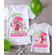 Strawberry Shortcake Big City Personalized Birthday T Shirt - Strawberry Shortcake Party Outfit Kids