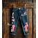 Strawberry Shortcake Outfit for baby Girls Toddler - Strawberry Shortcake Custom Denim Outfit
