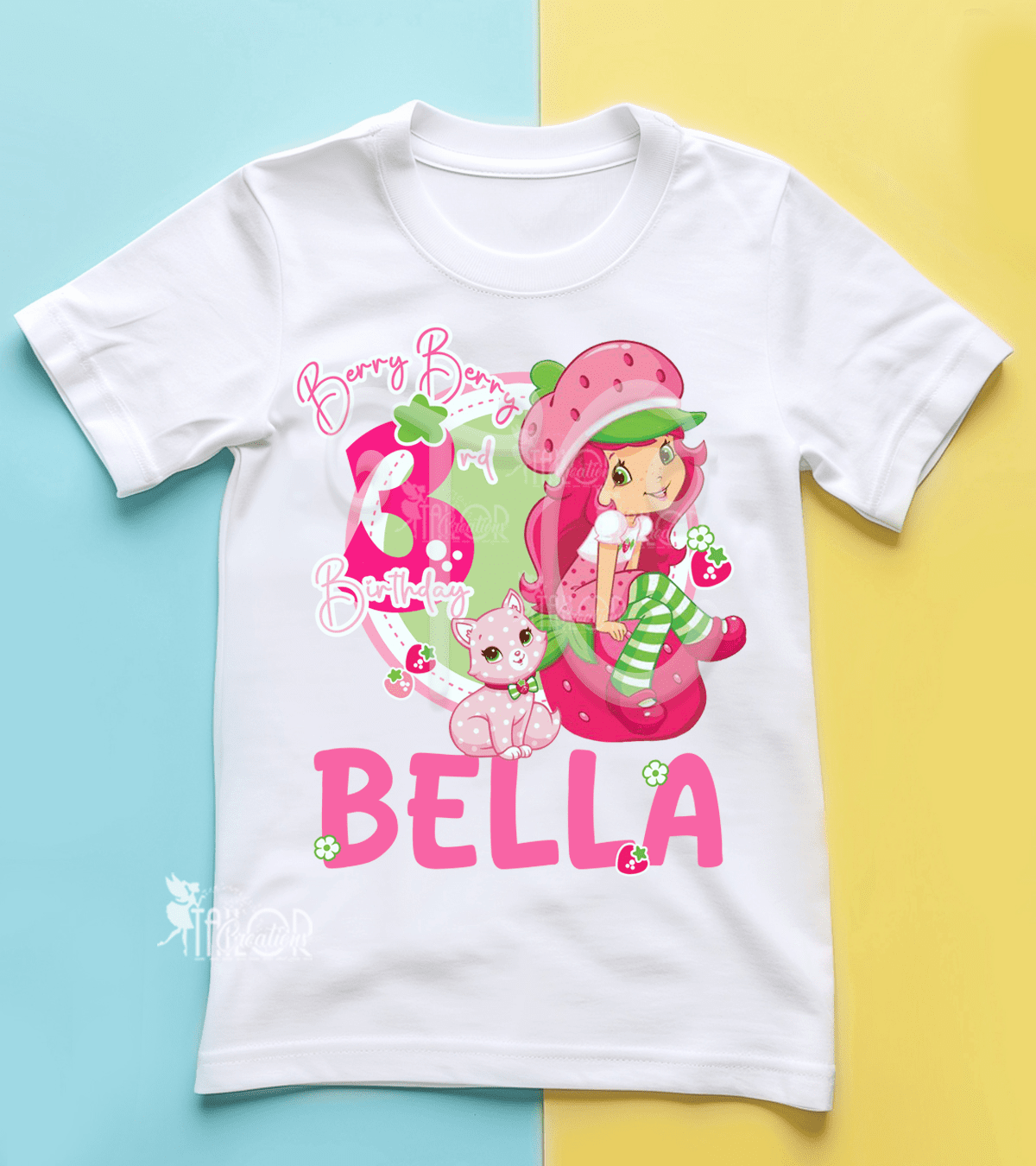 Strawberry Shortcake Birthday Party Shirt Kids - Custom Strawberry Shortcake Party Outfit
