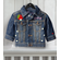 Strawberry Theme Denim Jacket Baby/Toddler/Kids - Sweet One Strawberry Denim Jean Jacket Outfit