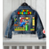 Super Mario Jean Jacket - Super Mario Birthday Outfit - Custom Denim Jacket Kid