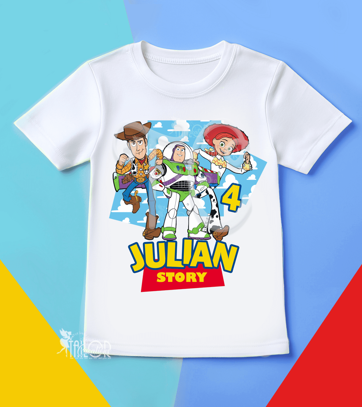 Toy Story Birthday Party Tee Shirt for Boys and Girls - Toy Story Birthday Party Outfit Ideas