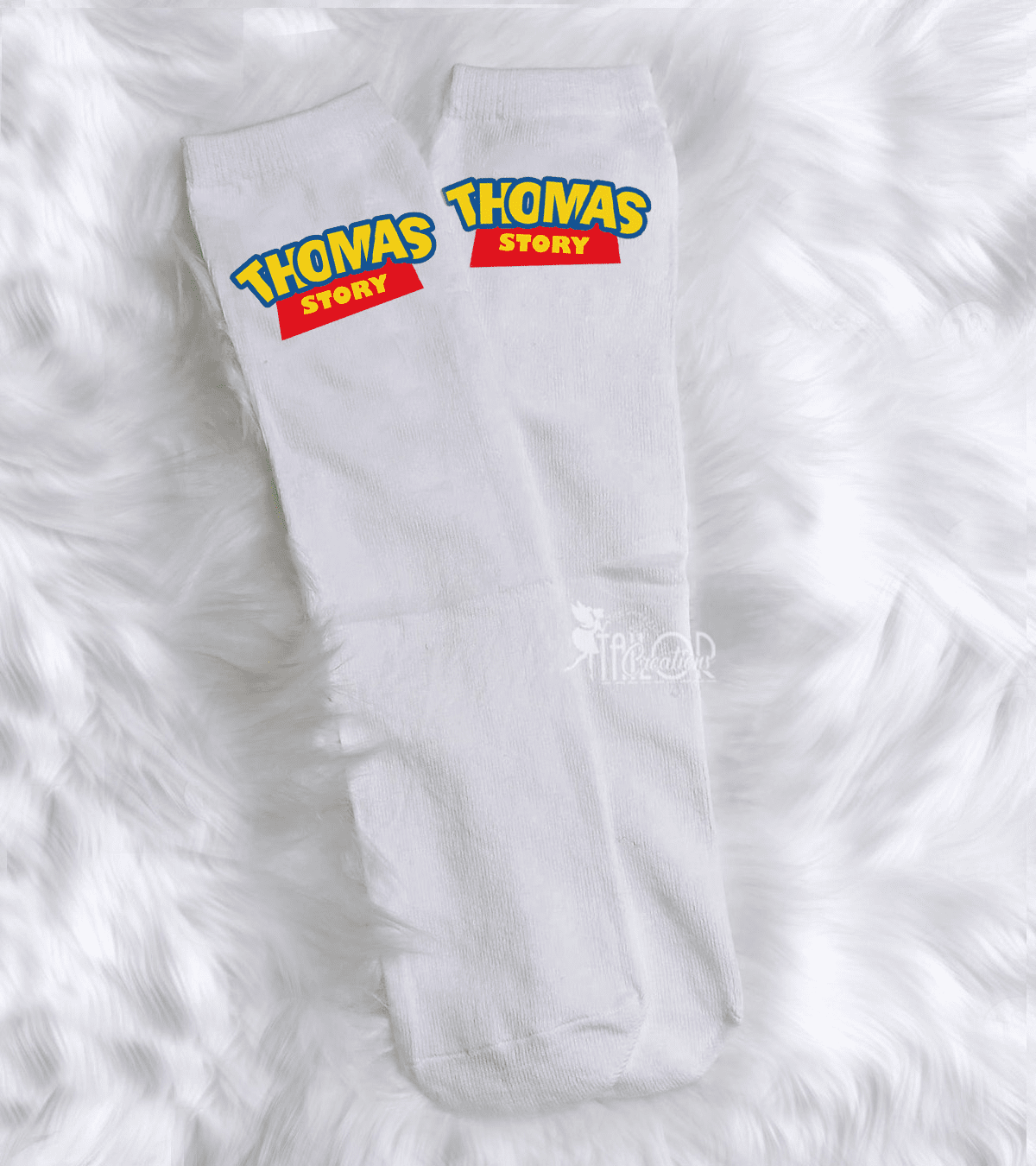 Toy Story Custom Name Knee High Socks - Toy Story Socks for Girls and Boys