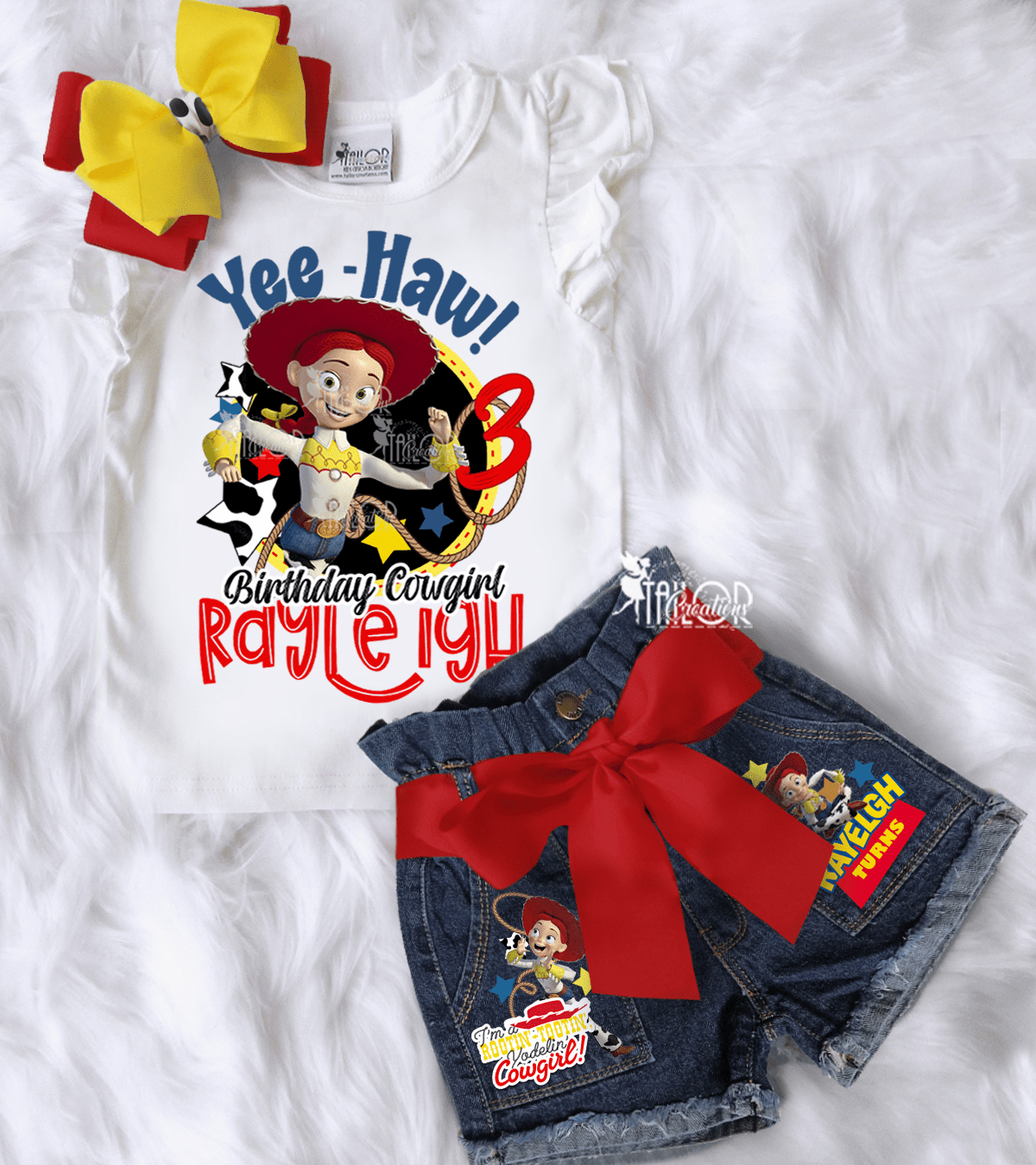 Toy Story Jessie Birthday Outfit for Toddler Girls, Toy Story Birthday Outfit Girls