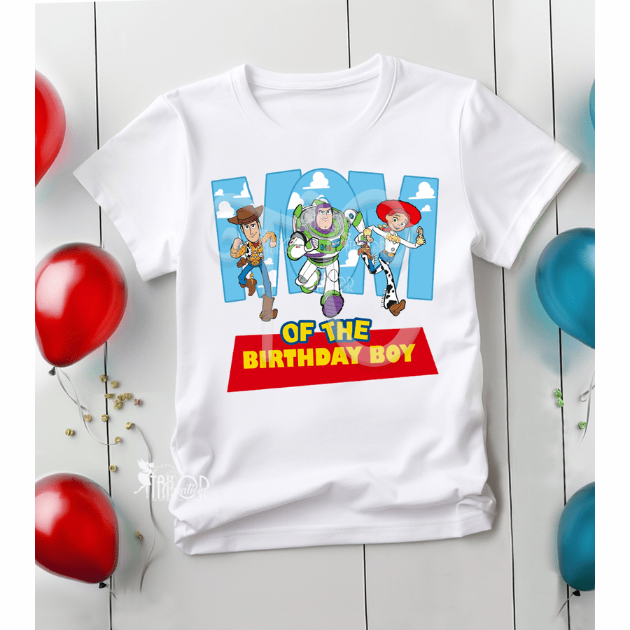 Toy Story Matching Family Disney Birthday Party Tee Shirts - Disney Pixar Birthday Shirts