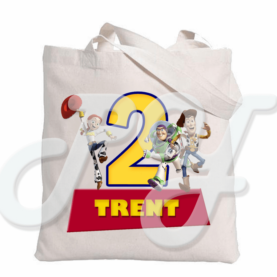 Toy Story personalized tote bag