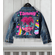 Trolls Poppy Custom Denim Jacket - Rainbow Trolls Custom Jean Name Jacket Baby/Toddler/Kids