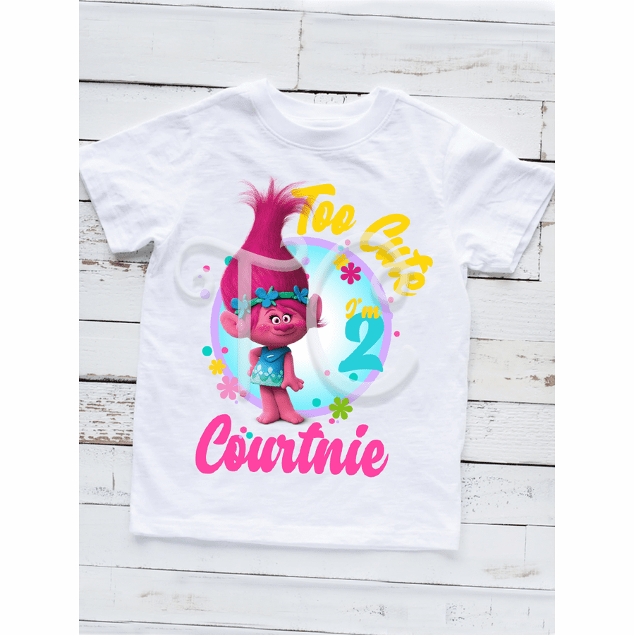trolls birthday dress Poppy Troll Birthday Dress main image 0