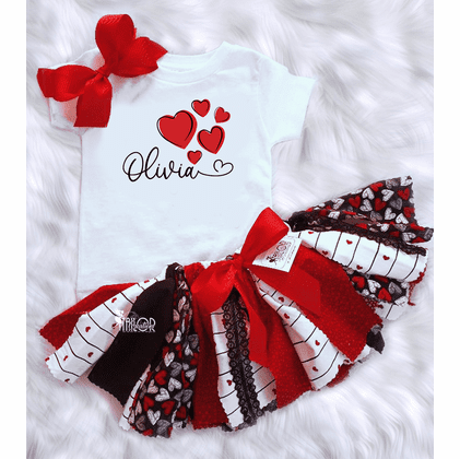 Kid's Valentine's Day Custom Apparel, Toddler Personalized Valentines Day Outfit, Valentnes Day Baby Outfit Kid's Valentine's Day Custom Apparel, Toddler Personalized Valentines Day Outfit, Valentnes Day Baby Outfit