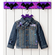 Vampirina Custom Denim Jacket - Vampirina Birthday Denim Outfit Jacket - Magic Park Disney Toddler Jacket