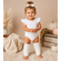 White Leg Warmers for Baby and Todder - Soft White Cotton Baby Unisex Leg Warmers