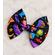 Witches Brew Halloween Fabric Hair Bow Clip - Witches Potion Pigtail Hair Ties Toddler Girls
