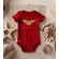Wonder Woman Baby Girl Newborn Outfit Bodysuit - Newborn Coming Home Shower Gift Box