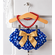 Wonder Woman Baby Girl Newborn Outfit Bodysuit - Newborn Coming Home Shower Gift Box