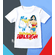 Wonder Woman Birthday Party Tee Shirt - Superhero Birthday Outfit Ideas