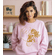 Wonder Woman Monogram Initial Crew Neck Sweatshirt - Wonder Woman Hoodie Womens Kids Gift
