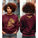 Wonder Woman Monogram Initial Crew Neck Sweatshirt - Wonder Woman Hoodie Womens Kids Gift