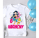 Wonder Woman Superhero Matching Family Birthday Party Tee Shirt Outfit