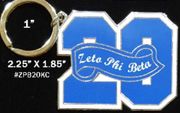 Zeta Phi Beta Founded Year Keychain 