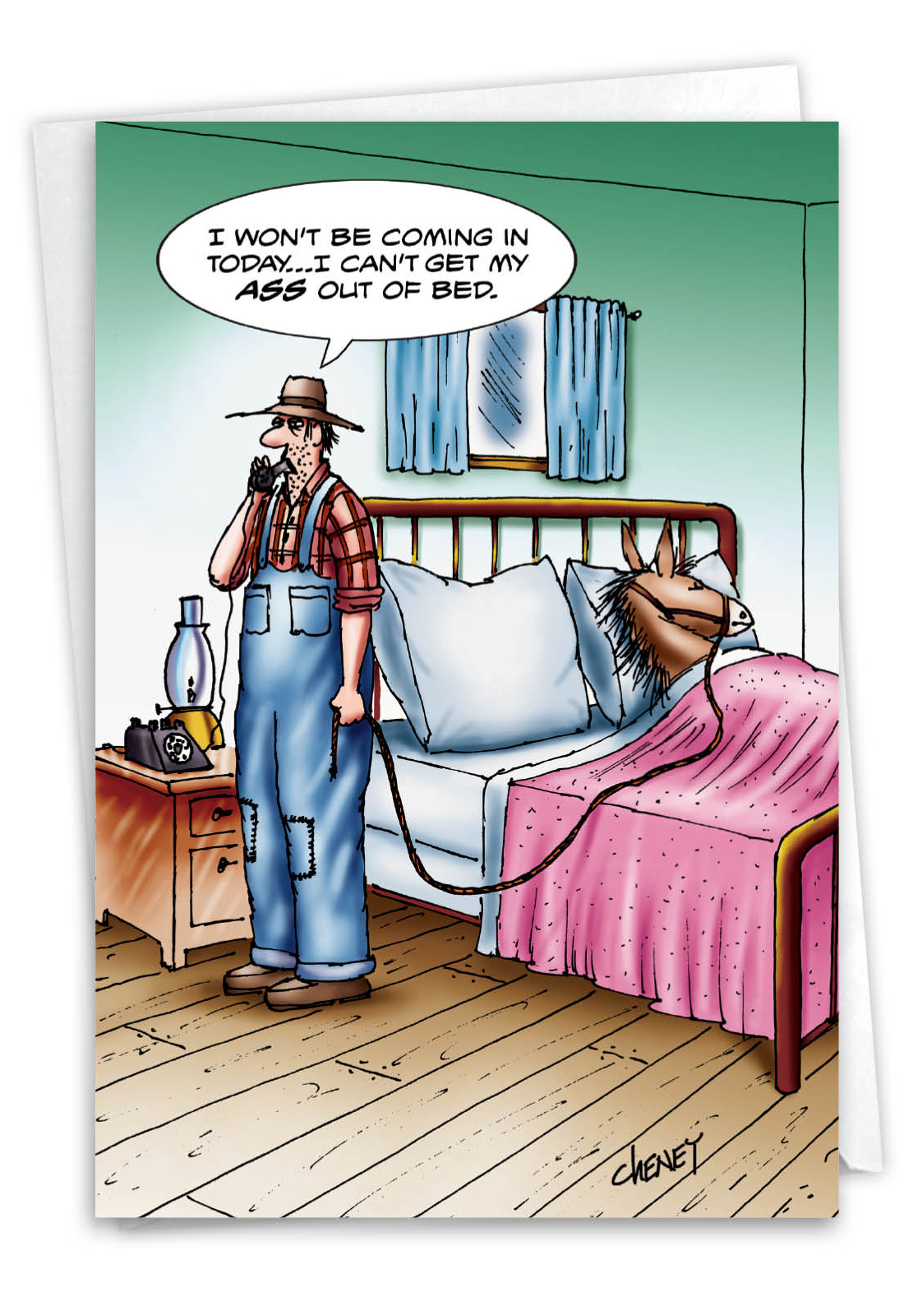 Funny Get-Well Paper Greeting Cards, image size:1100x1600
