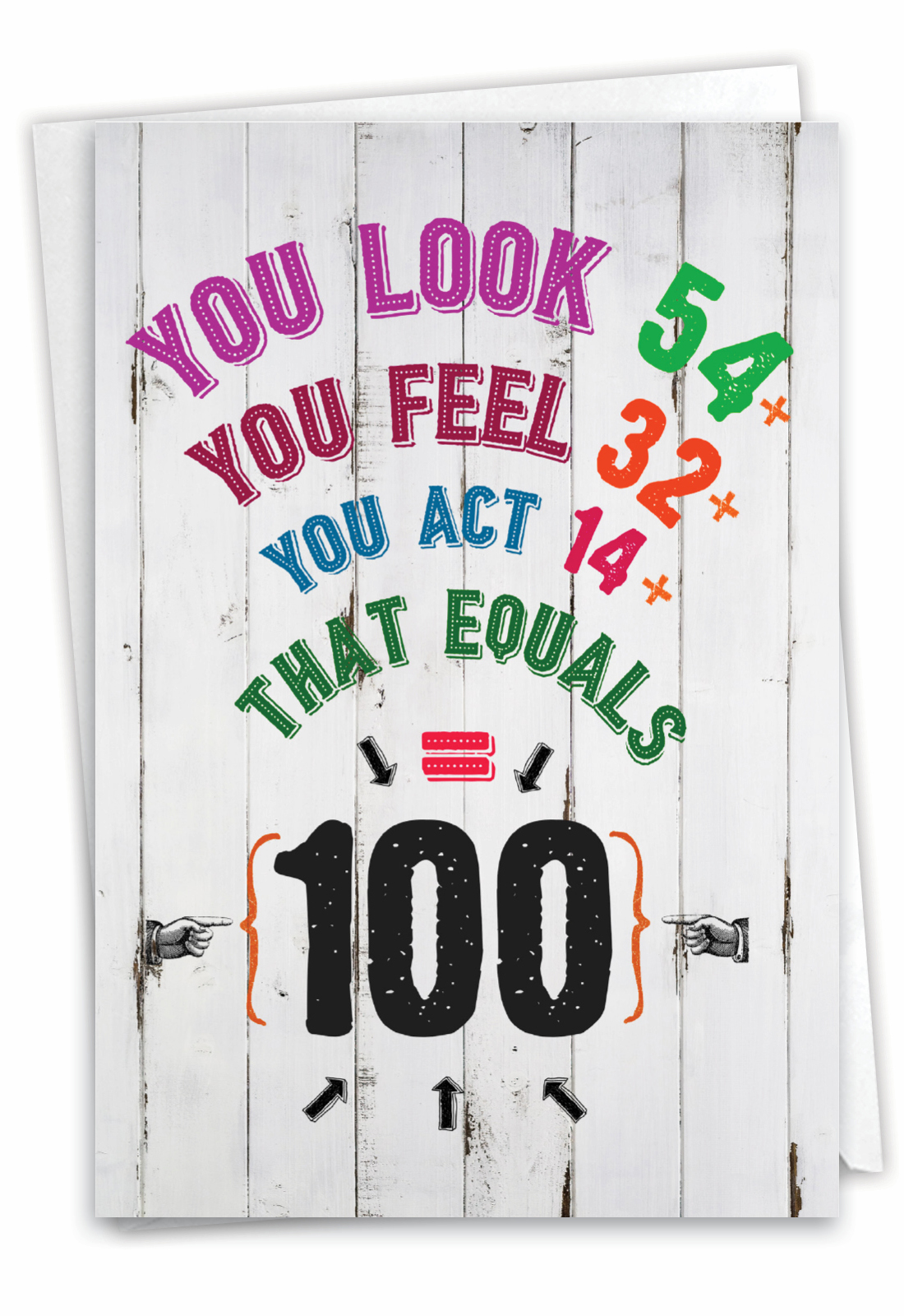 Age Equation-100 Card