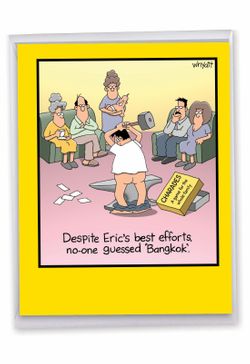Bangkokless: Funny Birthday Jumbo Greeting Card