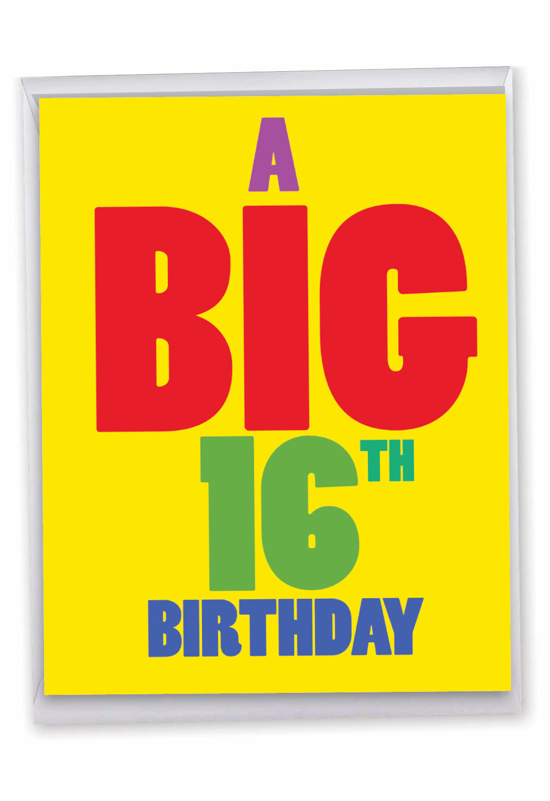 Big 16 Jumbo Card