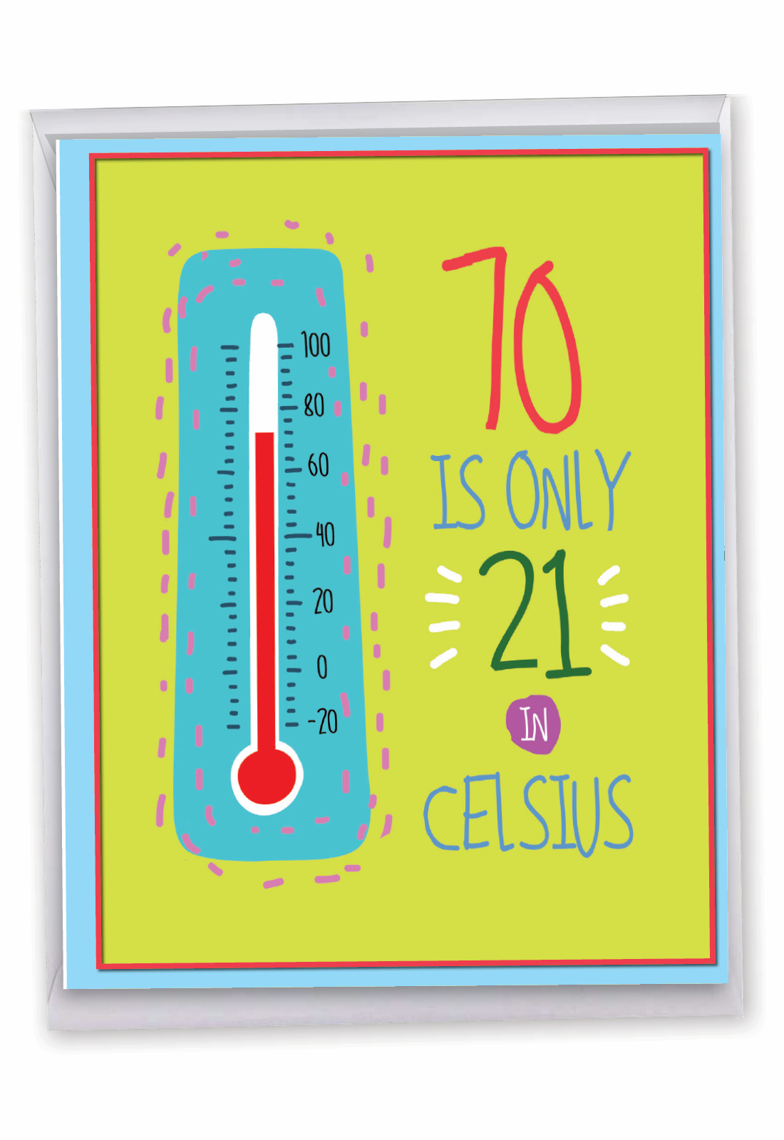 Celsius Milestones - 70 Jumbo Card