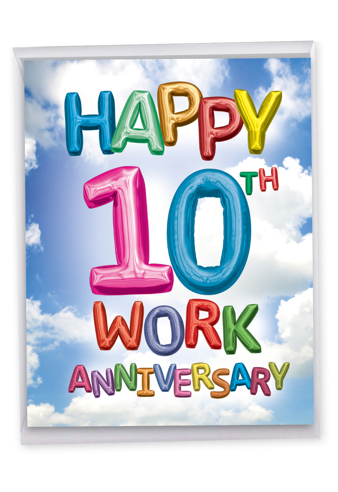 Printed Greeting Cards For Anniversary Work Milestones