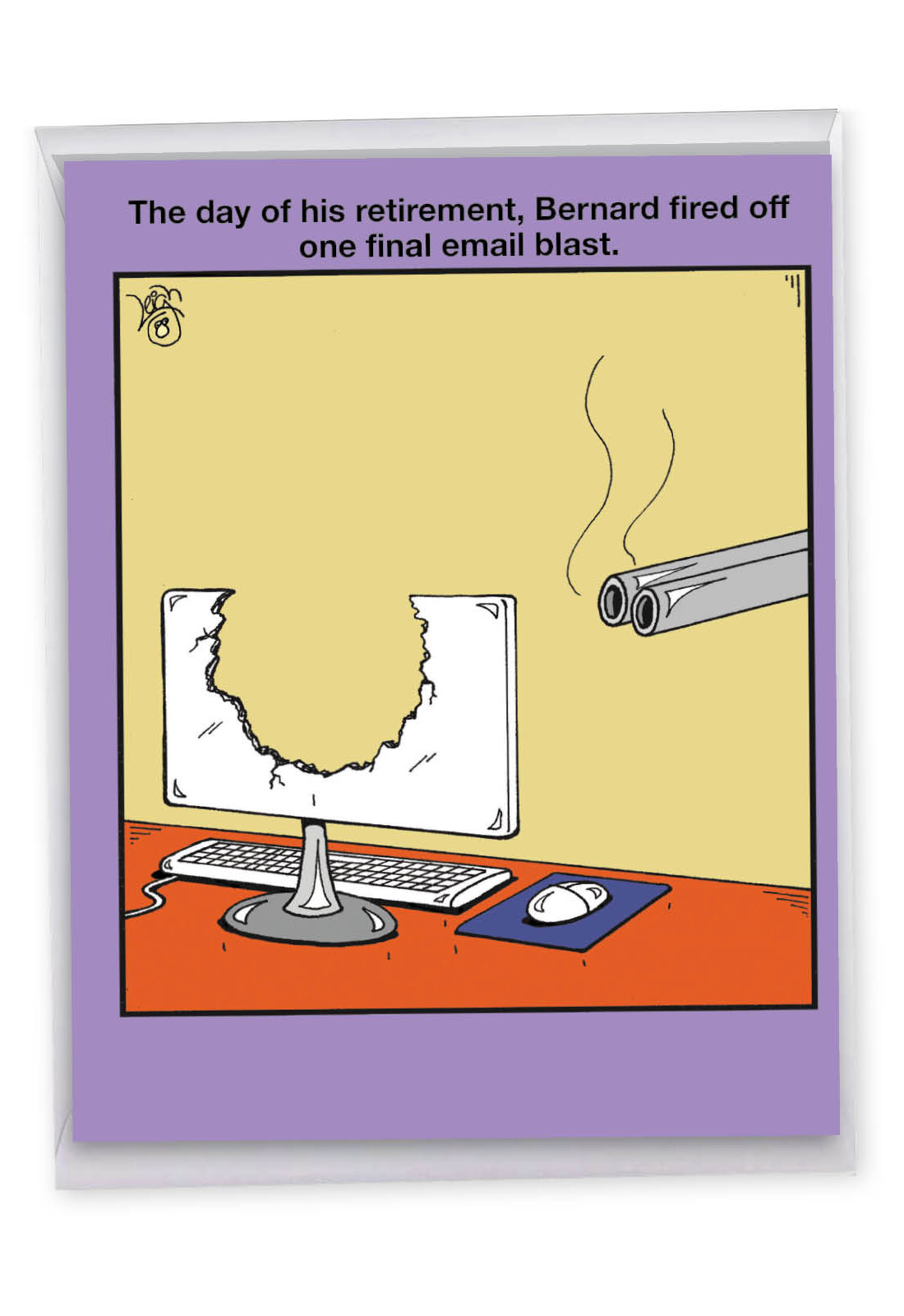 Email Blast Jumbo Card