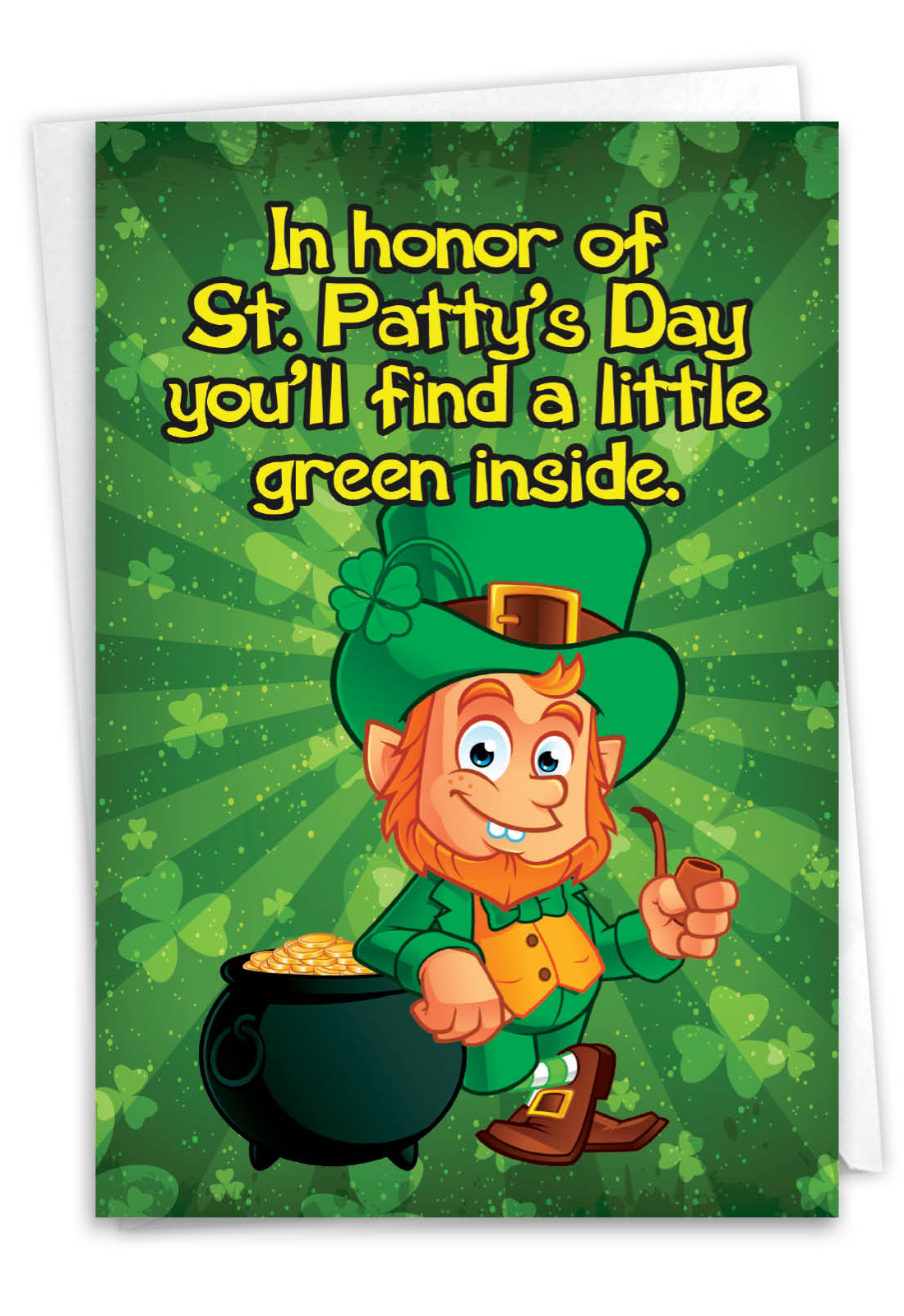 Funny A Little Green Card