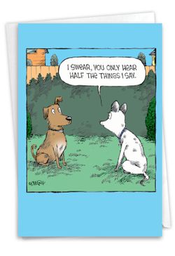 Avanti Press Greeting Cards Anniversary- PUPPY LOVE, 1 Card / 1...