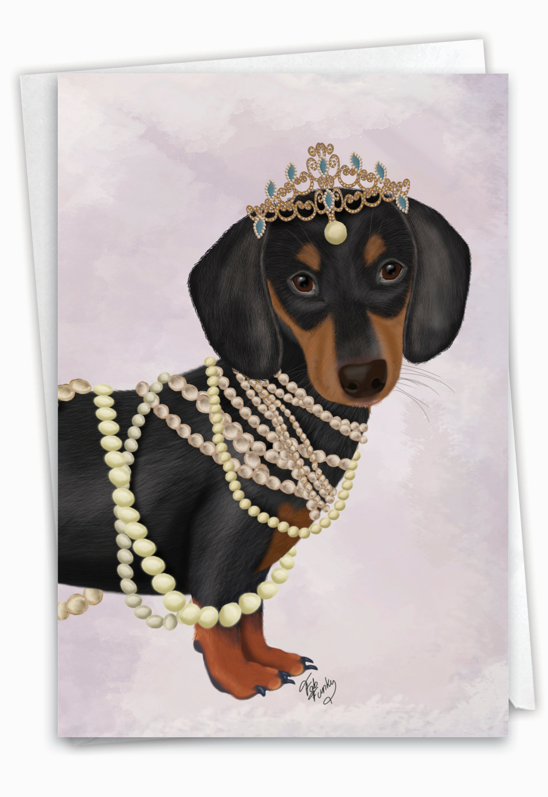Hilarious Crowned Creatures Card