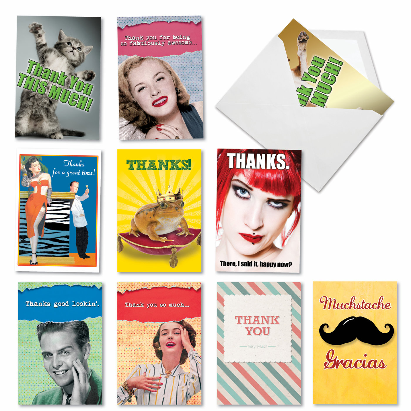 Thank You Multipack Greeting Cards