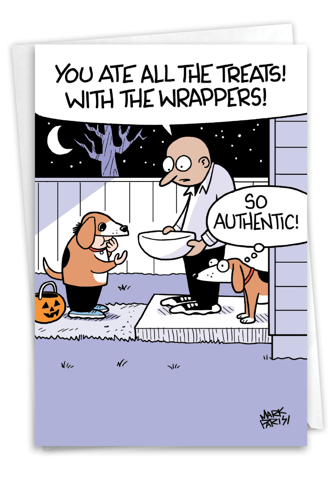 Hysterical So Authentic Card
