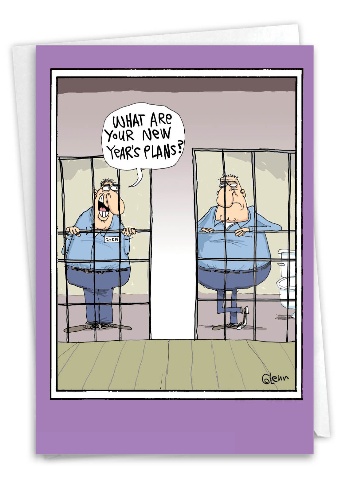 New years plans Card