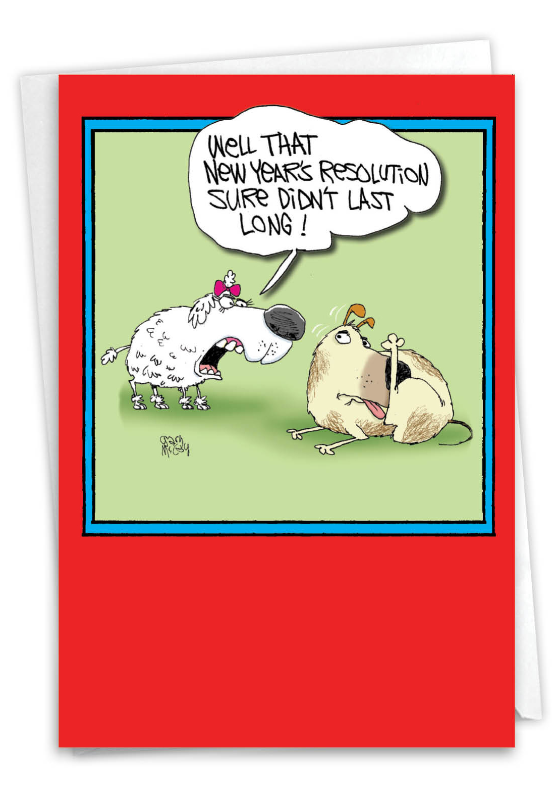 Resolution Not Last Long Card