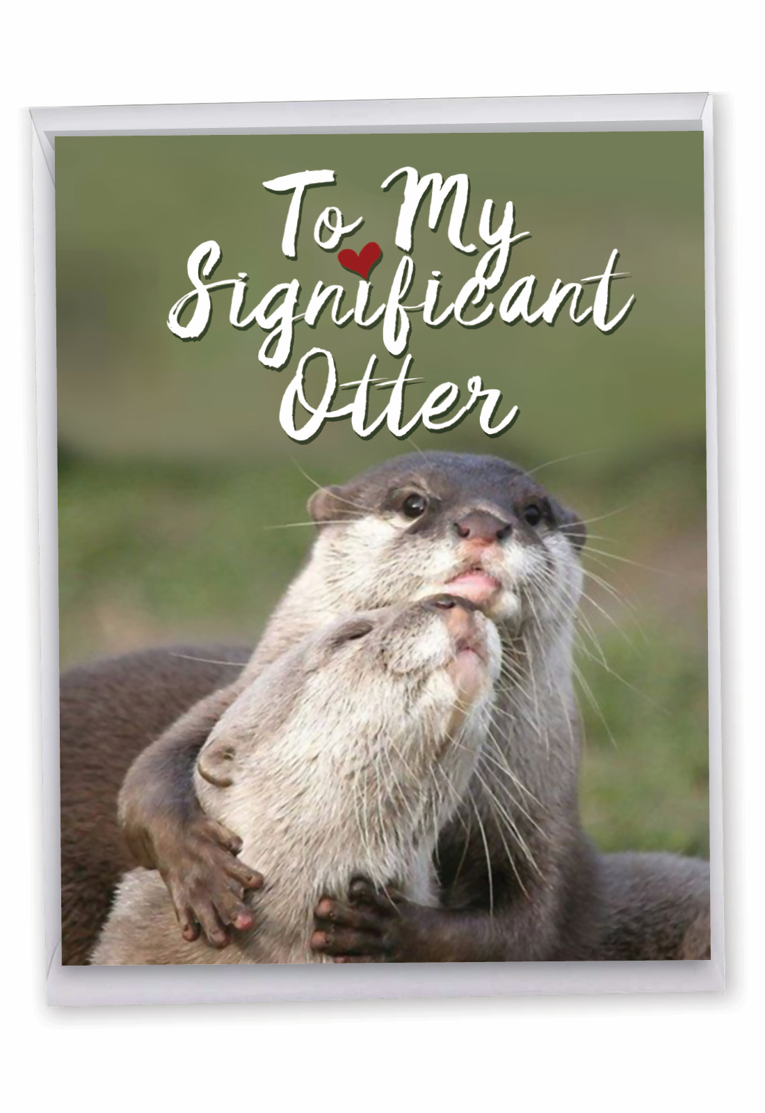 Significant Otters Jumbo Card