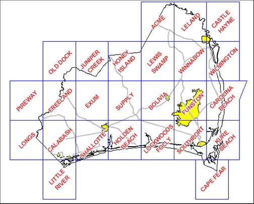 Brunswick County maps