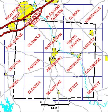 Randolph County maps