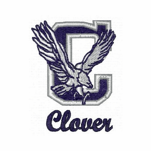 Clover Blue Eagles Golf Shirt (S-XL)