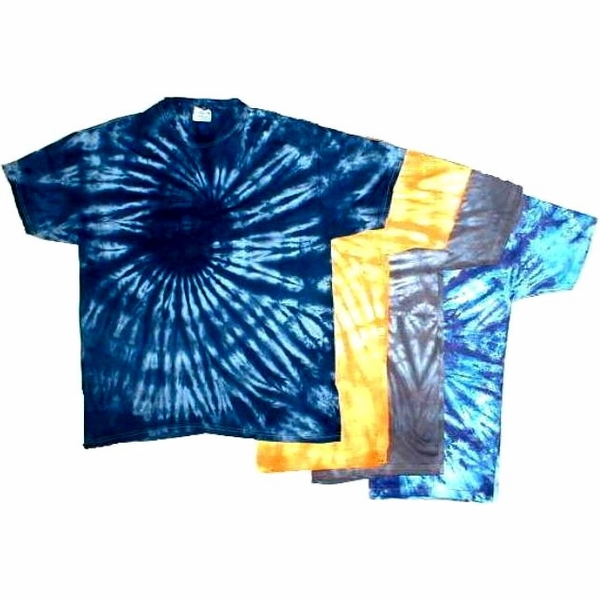 Assorted Spiral Tie Dye T-Shirts