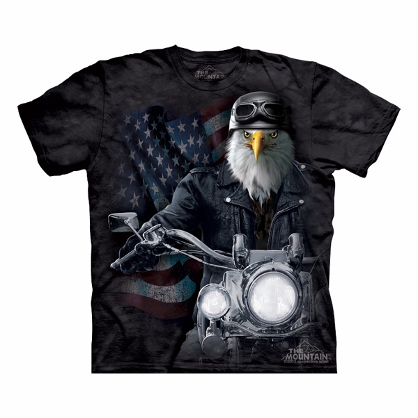 Biker Stryker Patriotic Shirt