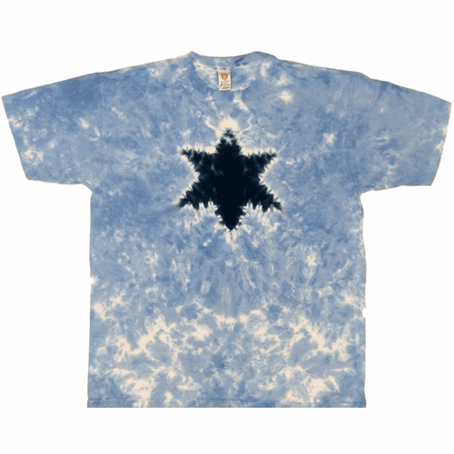 Blue 6 Point Star T Shirt