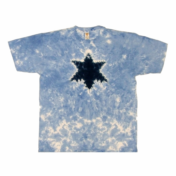 Blue 6 Point Star T Shirt