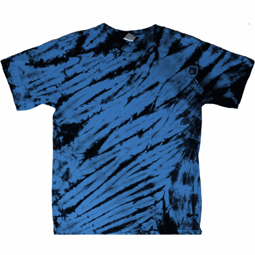 Blue and Black Tiger Stripe